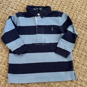 Polo by Ralph Lauren ruby striped sweatshirt